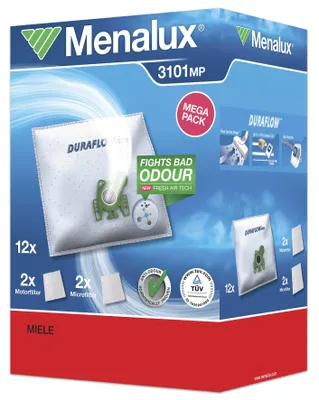 Produktbild von Menalux Staubsaugerbeutel Megapack 3101 Duraflow