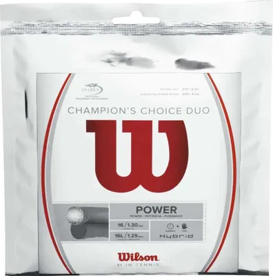 Produktbild von Wilson Tennissaite Champions Choice Duo 12,2m natur, silber, 75260198600016