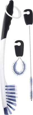Produktbild von CamelBak Flaschenbürsten-Set für Trinkflaschen aller Marken, mit großer Bürste und kleiner Bürste für Trinkhalm & Ventil