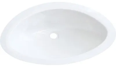 Produktbild von Comet Einlegemulde S8703.06.00 oval groß 510 x 350 x 150 mm weiß glänzend