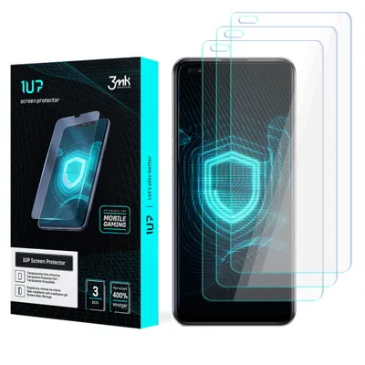 Produktbild von 3mk Display Schutzfolie 1UP für Oppo Reno 4 CPH2113 transparent Gaming (3 Stück)