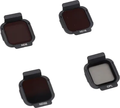 Produktbild von Drohnenfilter-Set CPL ND8 ND16 ND32 Filter Aluminiumlegierung Glas doppelseitig mehrschichtig beschichtet für Flip