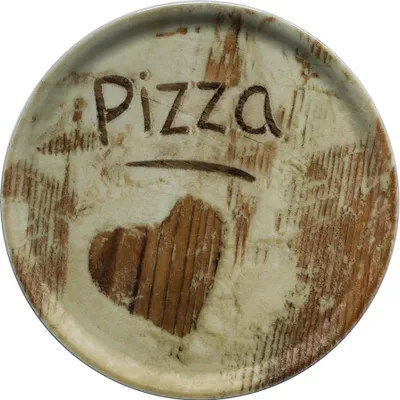 Produktbild von Saturnia Napoli Flour Dekor Pizzateller Heart, 33cm, 32.9cm, Porzellan, heart, 1 Stück