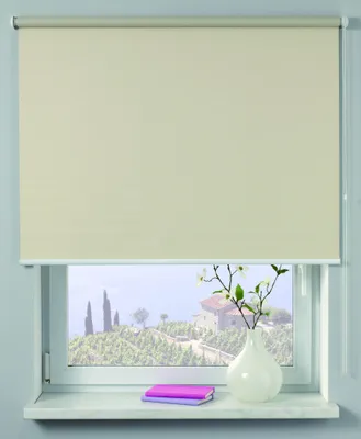 Produktbild von Gardinia Seitenzug-Rollo LICHTDURCHLÄSSIG 715 Uni champagner 62 x 180 cm