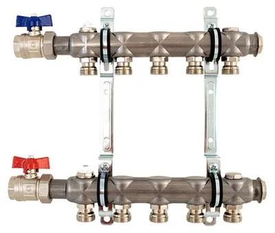 Produktbild von Strawa HK-Anschlussverteiler e-class 52 ohne SFE mit 3/4''KH  4 Heizkreise
