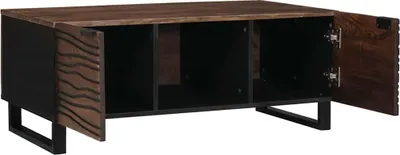 Productafbeelding van vidaXL Salontafel, walnootkleur, 100 x 54 x 40 cm, houtvezel