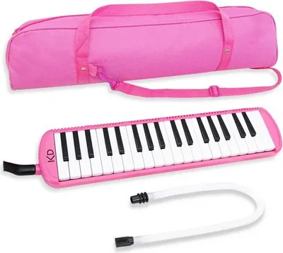 Obrázok produktu pre keepdrum Melodica Pink 37 klávesov s taškou