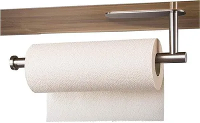 Produktbild von Famanu Küchenrollenhalter ohne Bohren - selbstklebend, platzsparend