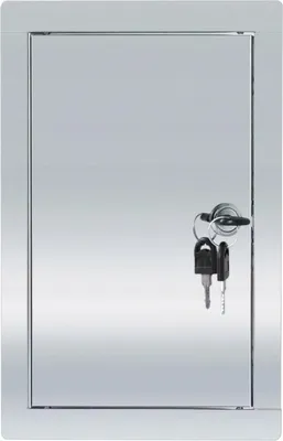Produktbild von Revisionsklappe 15X20 Cm FEINZ Metallene Mit Schloss Robust Und Langlebig Einfache Montage