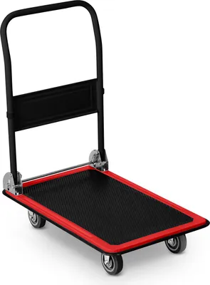 Image de Chariot à plate-forme Humberg Transport HM-505 noir-rouge