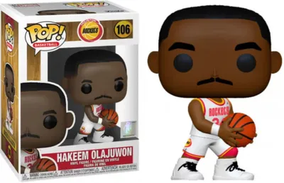 Obrázek produktu pro Funko Pop! NBA Legends Hakeem Olajuwon Rockets Home 106