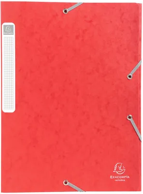 Image de Boîte d'archivage Exacompta Cartobox DIN A4 rouge, 25 mm