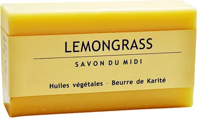 Produktbild von Savon Du Midi Karité Butter Seife Lemongrass 100g Bio