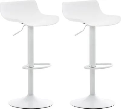 Produktbild von 2er Set Barhocker Aveiro weiß