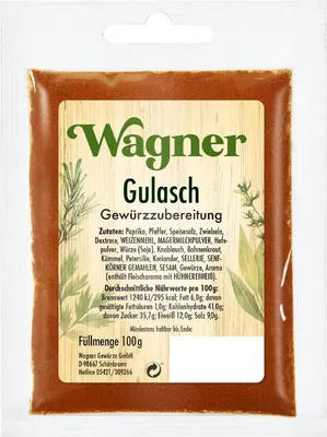 Produktbild von Gulasch Gewürzzubereitung