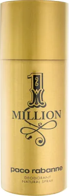 Obrázek produktu pro Rabanne 1 Million, Pánské, Deodorant, Sprejový deodorant, Sprej, 150 ml, Mandarinka, Máta peprná