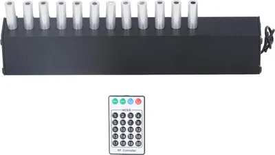 Obrázek produktu pro LED světelné optické vlákno 12 otvorů Bluetooth APP bílé světlo Meteor optické vlákno světlo pro dekoraci