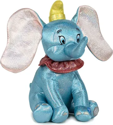 Image de Disney Dumbo 100th Teddy scintillant bleu bleu One Size