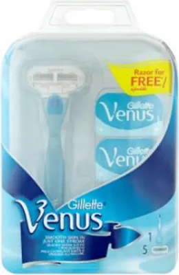 Image de Têtes de remplacement Venus 4 pcs + rasoir Venus