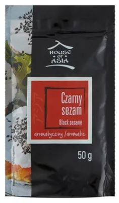 Zdjęcie produktu dla House Of Asia czarny sezam 50g