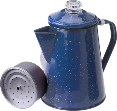 Produktbild von GSI Outdoors Kaffeezubereiter 8 Tassen 1,2 L, 604 g, blau; 15154