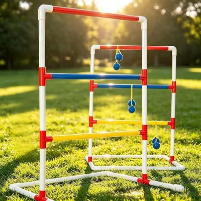 Imagen del producto de Juego de lanzamiento para jardín y actividades al aire libre, juego robusto para la familia y amigos, juego de habilidad para fiestas, campamentos y tiempo libre