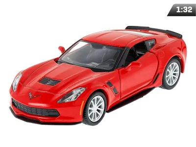 Image de Modèle réduit 1:32, RMZ Chevrolet Corvette, Grand Sport, rouge