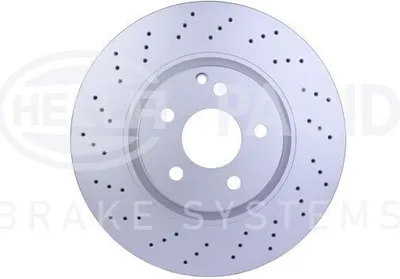 Produktbild von 2x HELLA 8DD 355 128-871 Bremsscheibe Vorderachse