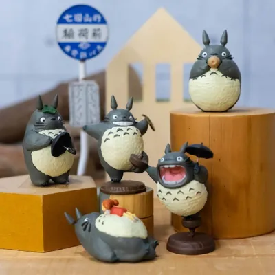 Immagine prodotto di Collezione di minifigure di "Il mio vicino Totoro" - Assortimento in blind box da 5 cm (6 pezzi)
