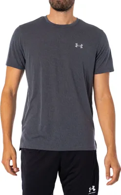 Produktbild von Herren-T-Shirt UNDER ARMOUR LAUNCH CAMO SHORTSLEEVE 1386681-025 GRAU Größe: S