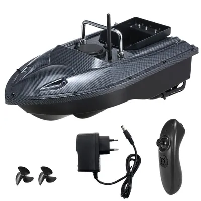 Produktbild von Kabelloses Angelfutterhaus mit Fernbedienung, intelligentes Angelköderboot, Angelboot für Erwachsene und Anfänger, Reichweite der Fernbedienung: 540 M