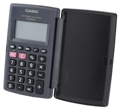 Produktbild von Taschenrechner Casio HL-820LV-B BK 8-stellig schwarz