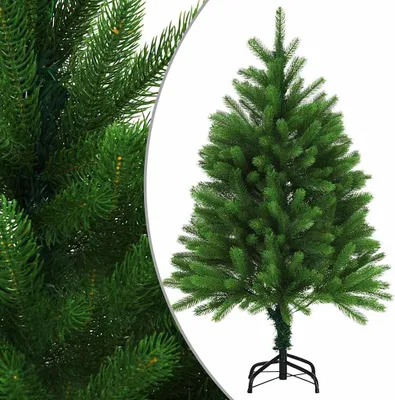 Obrázok produktu pre vidaXL Umelý vianočný stromček Prírodné ihličie 120 cm Zelená