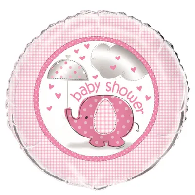 Obrázok produktu pre Párty balón foliový Baby shower - Těhotenský večírek - Holka - Girl - 45 cm