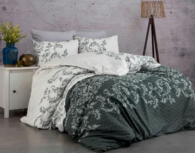 Produktbild von L'Essentiel Linge de Maison, Adal- PRL3241, Grau,Weiß, Bettdecken, 100% Baumwolle ranforce