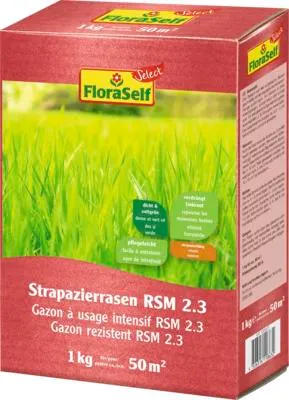 Produktbild von Strapazierrasen FloraSelf Select RSM 2.3 1 kg / 50 m²