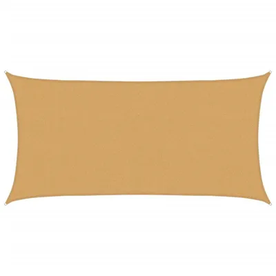 Produktbild von Sonnensegel 160 g/m² Rechteckig Sandfarben 2x4 m HDPE
