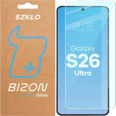 Produktbild von Gehärtetes Glas für Galaxy S26 Ultra, Bizon Glass Clear 2