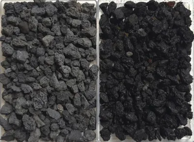 Produktbild von Lava schwarz 4-8 mm, Lava, Schwarz, 20 kg Sack, für Garten und Beet