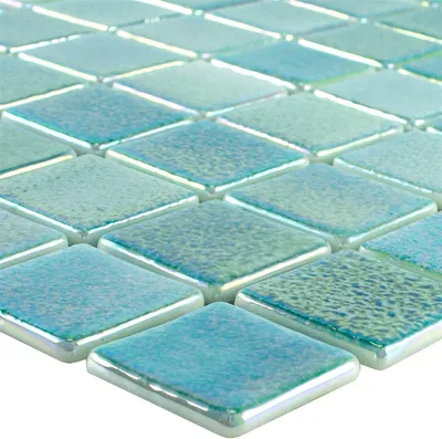 Produktbild von Glas Schwimmbad Pool Mosaik McNeal Türkis 38