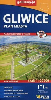 Zdjęcie produktu dla Gliwice plan miasta 1:20 000 (Podróż po polsku)