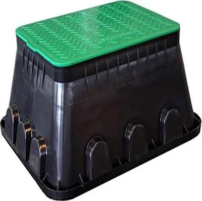 Produktbild von Ventilbox 650x515x315 mm | Ventilkasten | Bodeneinbaudose | Ventilschacht | Ventilbox Bewässerung | Ventilbox Rasen | Bodendose | Einbaudose | Box für Ventile
