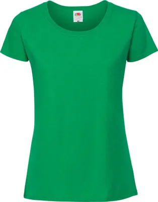 Immagine prodotto di Maglietta Fruit Of The Loom Premium Donna BC3945 (M) (Verde chiaro)
