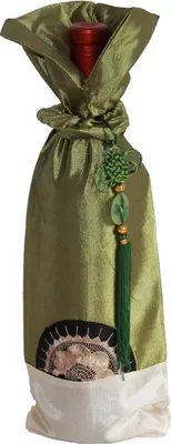 Produktbild von 07-06 Weinflaschen Beutel 6 Stk Weinkleid Weintüte Flaschentüte Geschenktüte