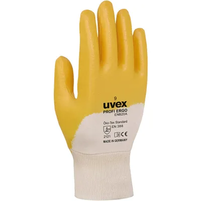 Produktbild von Uvex profi ENB 20A ergo, Weiß, Gelb, Erwachsener, Erwachsener, Unisex, 1 Stück(e), 2 Stück(e)