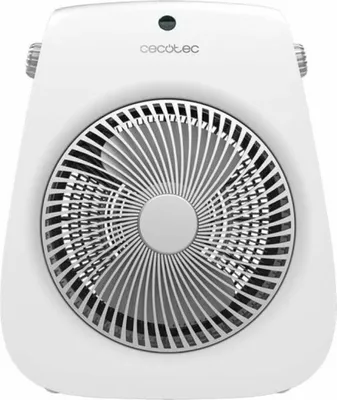 Productafbeelding van Cecotec 08259, Elektrische verwarming met ventilator, Voor binnen gebruik, Rechthoekig, Wit, Draaibaar, 2000 W