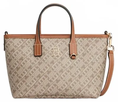 Produktbild von TOMMY HILFIGER AW0AW18848 TH MONOPLAY MINI TOTE LE Brown