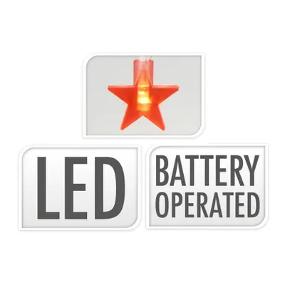 Obrázok produktu pre Svetelný kábel s LED hviezdičkami, 100 cm