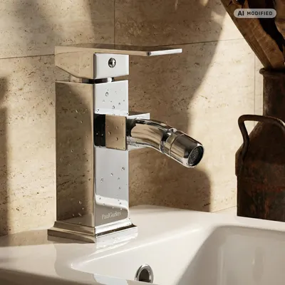 Produktbild von PaulGurkes Bidet Armatur Bidetarmatur eckig