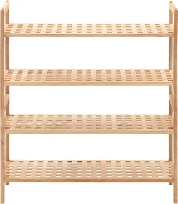 Obrázok produktu pre vidaXL Stojan na topánky orech masív 69x26x81 cm